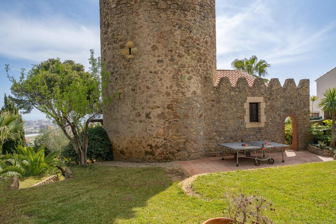 Castillo Can Xirau, Propiedad Exclusiva Con Piscina & Aircon Villa Santa Susanna Eksteriør bilde