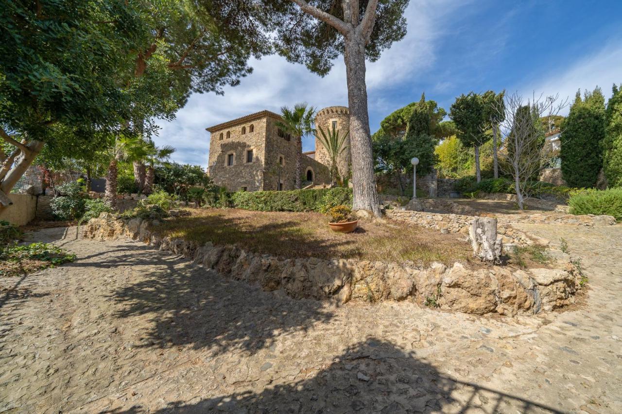 Castillo Can Xirau, Propiedad Exclusiva Con Piscina & Aircon Villa Santa Susanna Eksteriør bilde